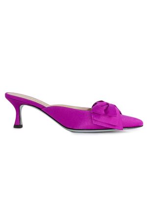 Fuchsia satin Solis mules ROBERTO FESTA | SOLISFUXIA